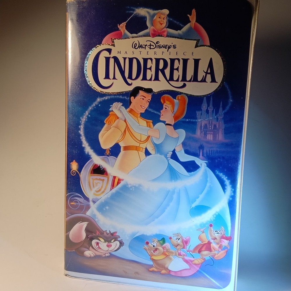 Disney Cinderella VHS Tape